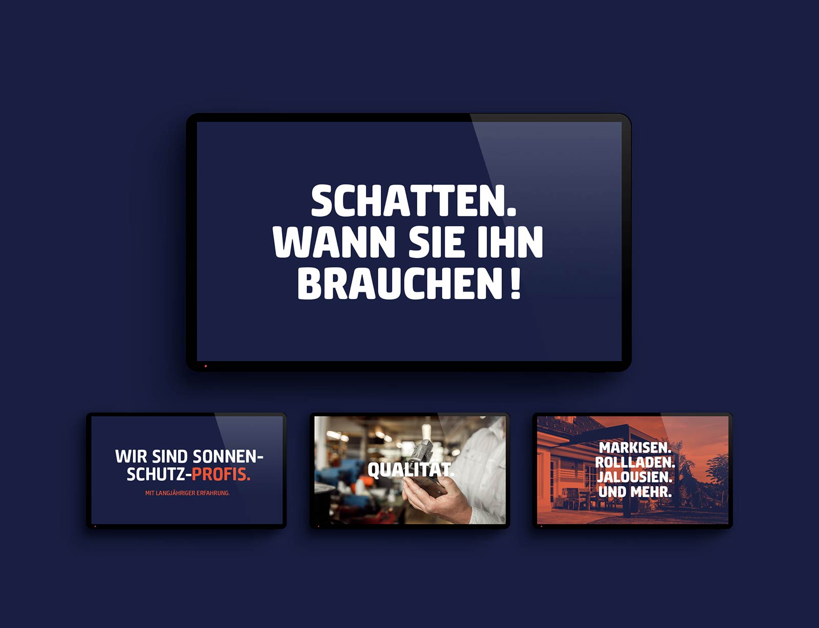 dg mbk branding praes screens