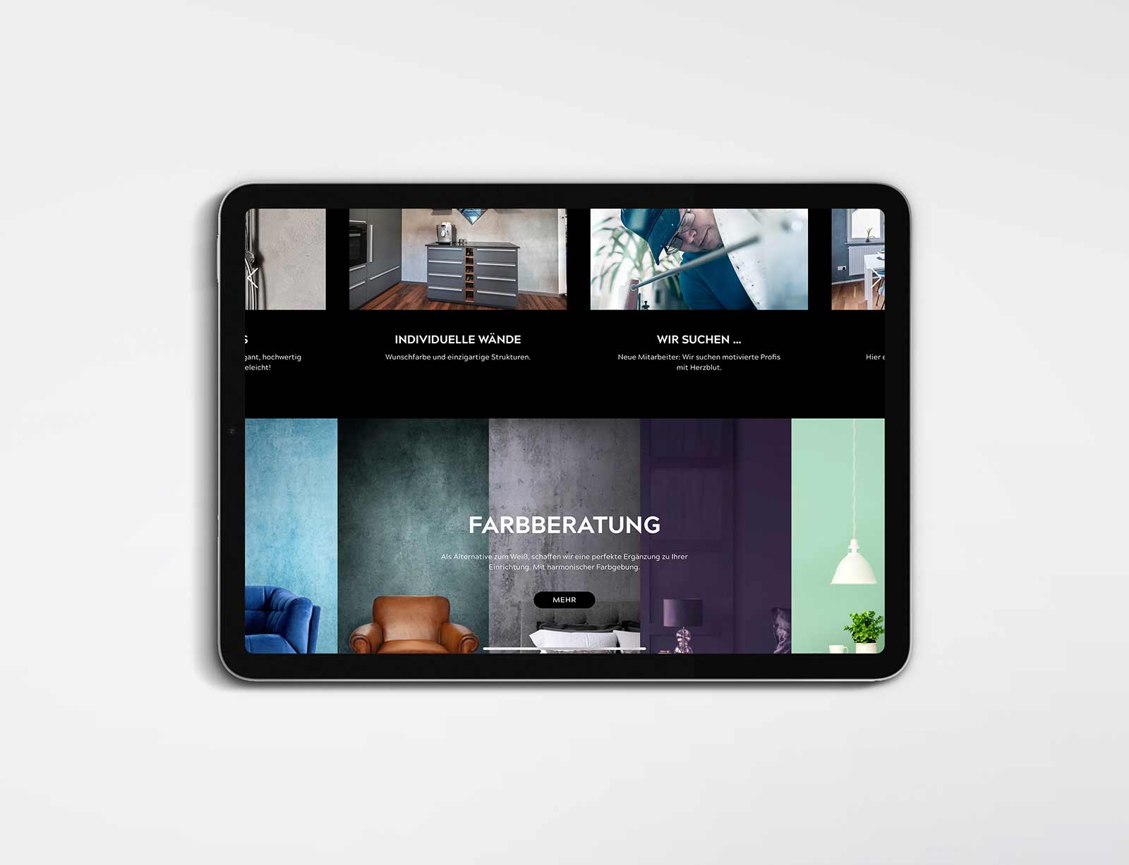 dg schlegel branding web tablet farben