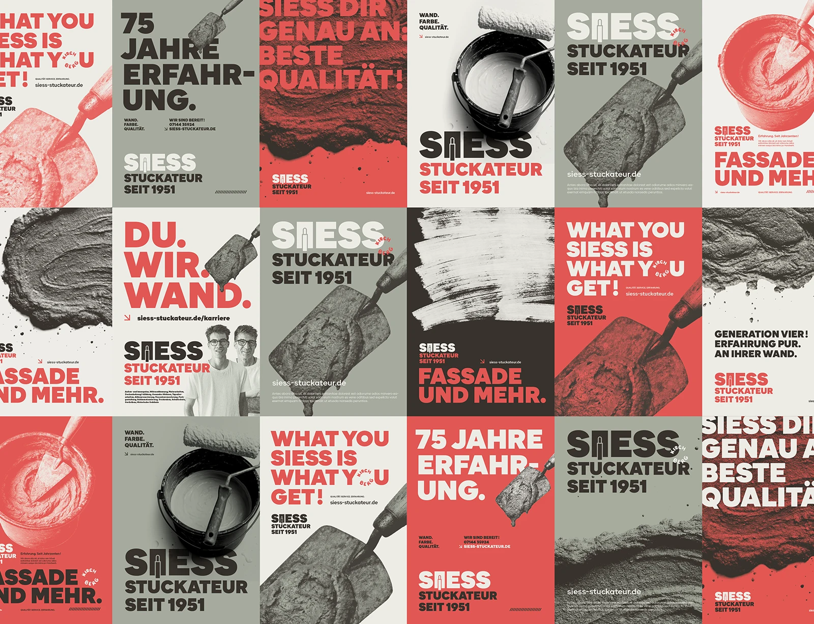 dg siess branding anz plakate