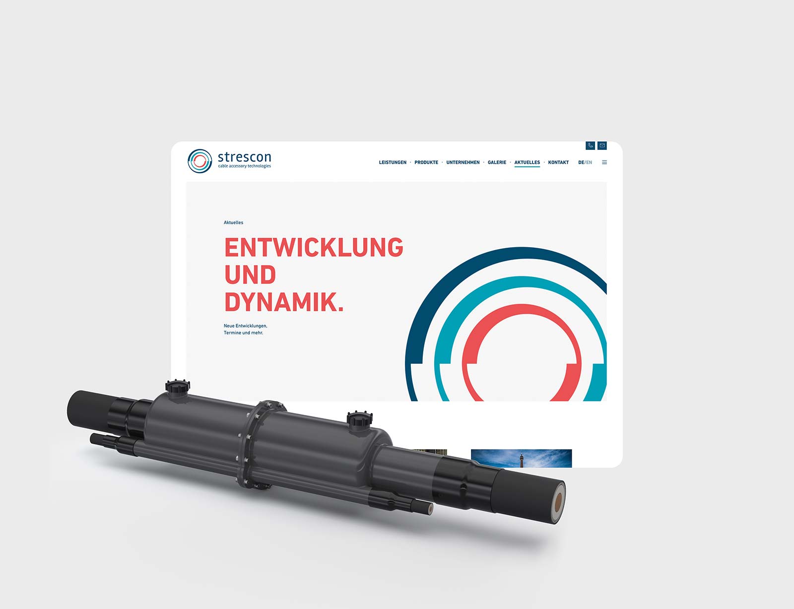 dg strescon web entwicklung