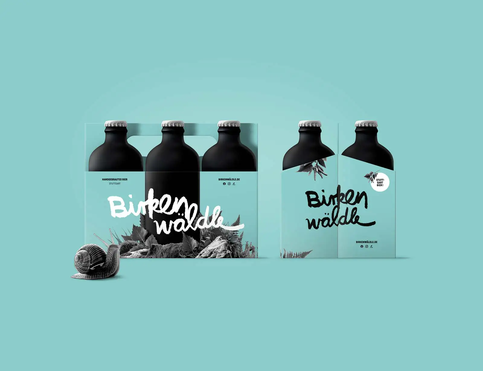 dg birkenwaeldle branding sixpack mit schnecke