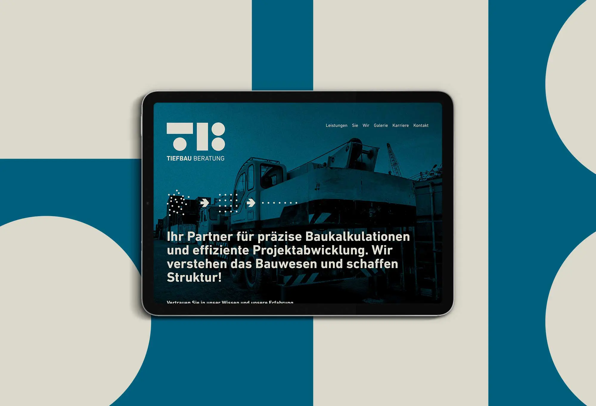 dg fullscreen projekt tiefbau petrol logo