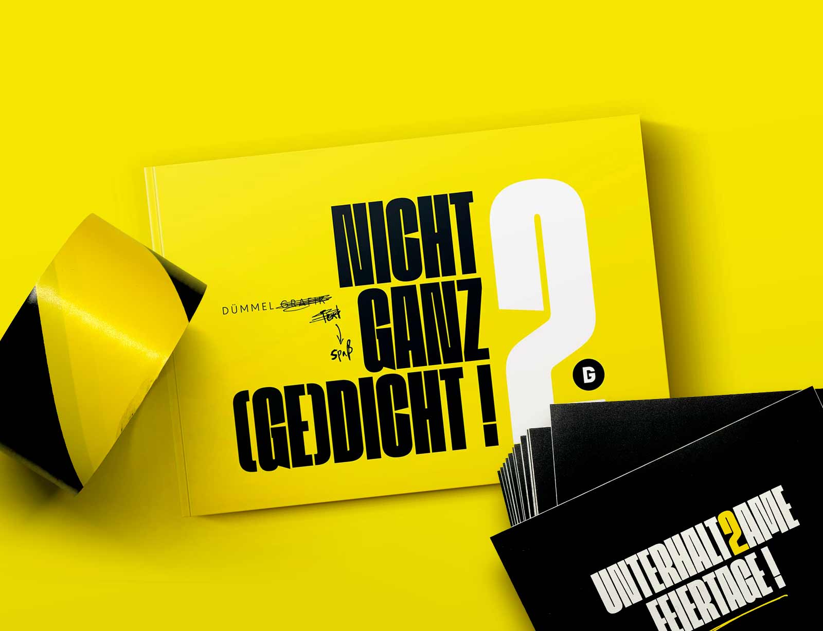 dg gedichtbuch nicht ganz gedicht II covermitmaterial