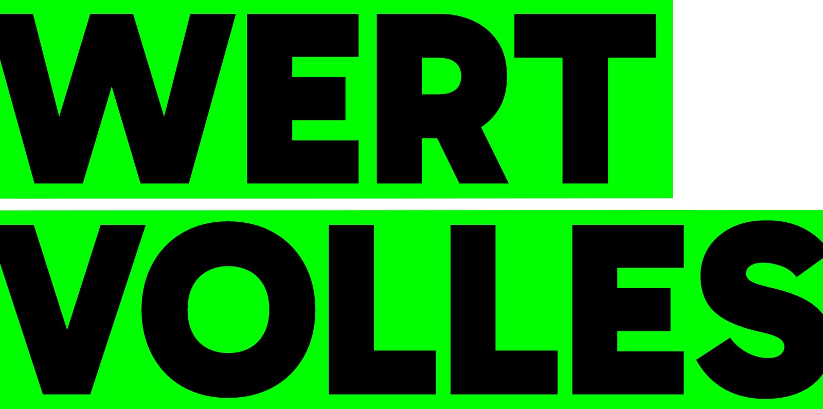 dg hero typonegativ schw gruen wertvolles