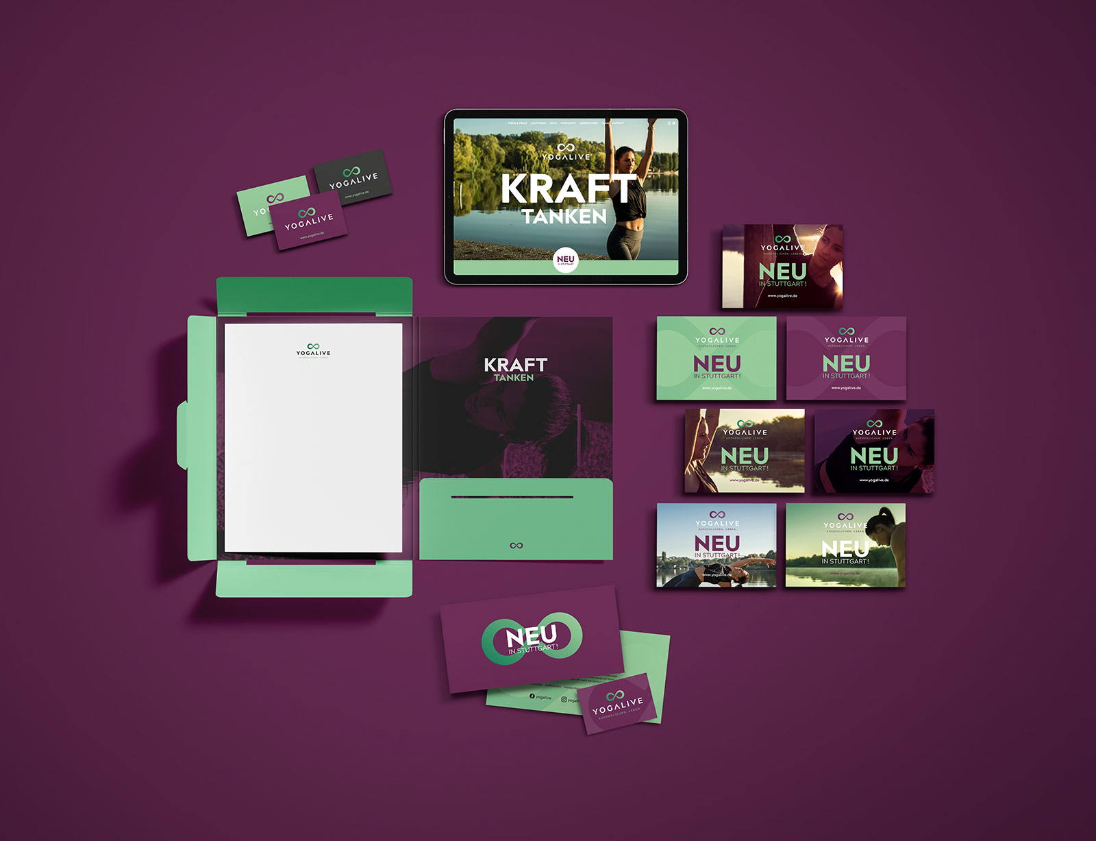 dg leistungen slide branding yogalive