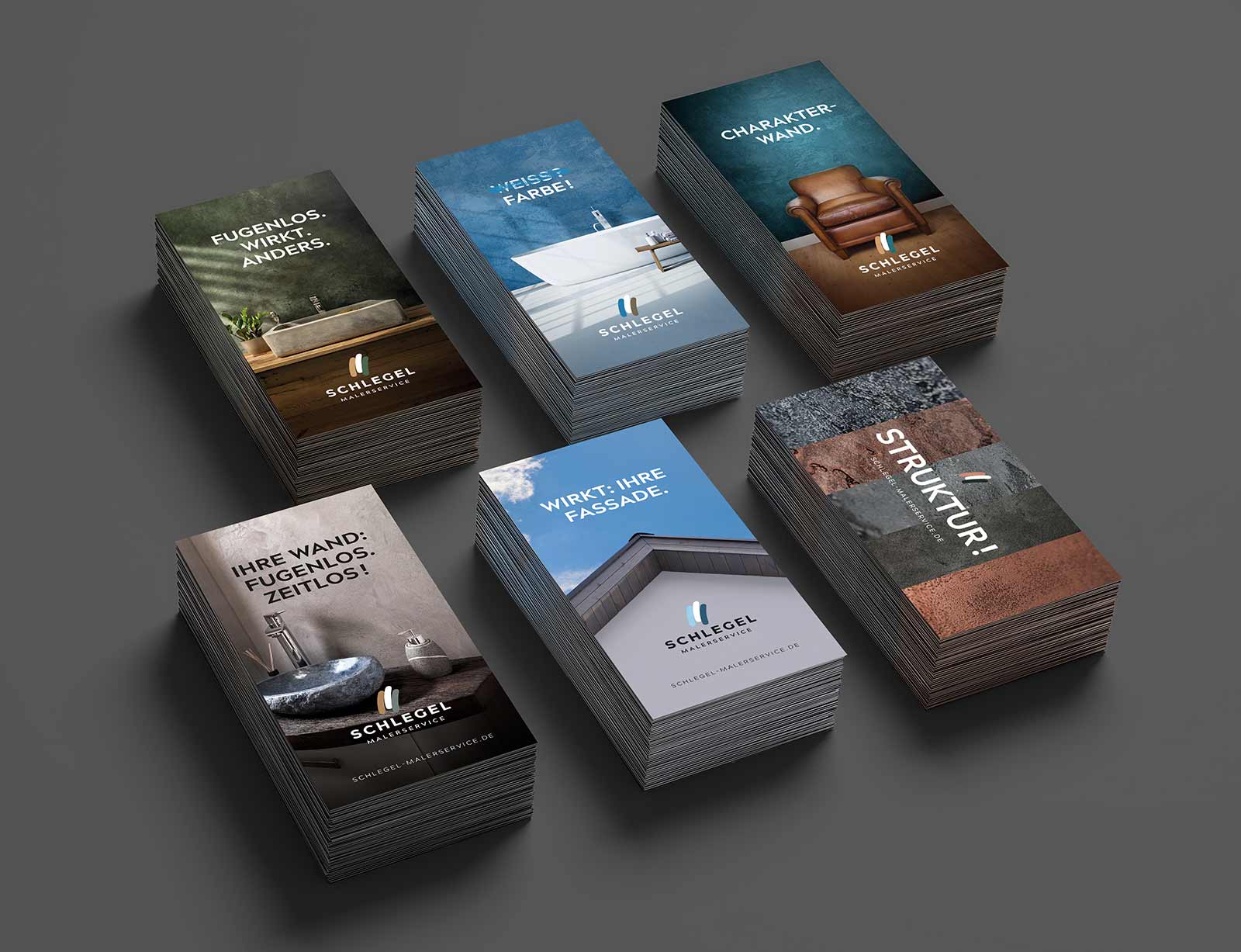 dg schlegel branding flyer 6er