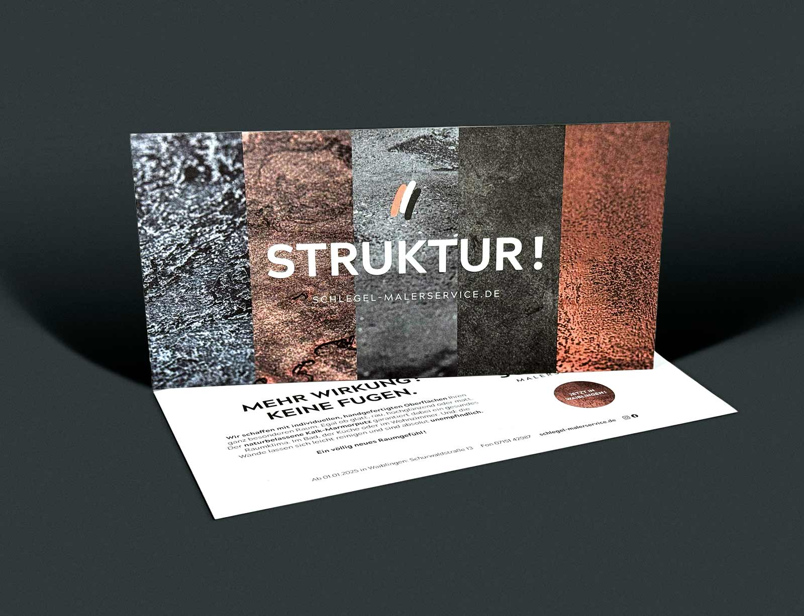 dg schlegel branding flyer struktur foto b