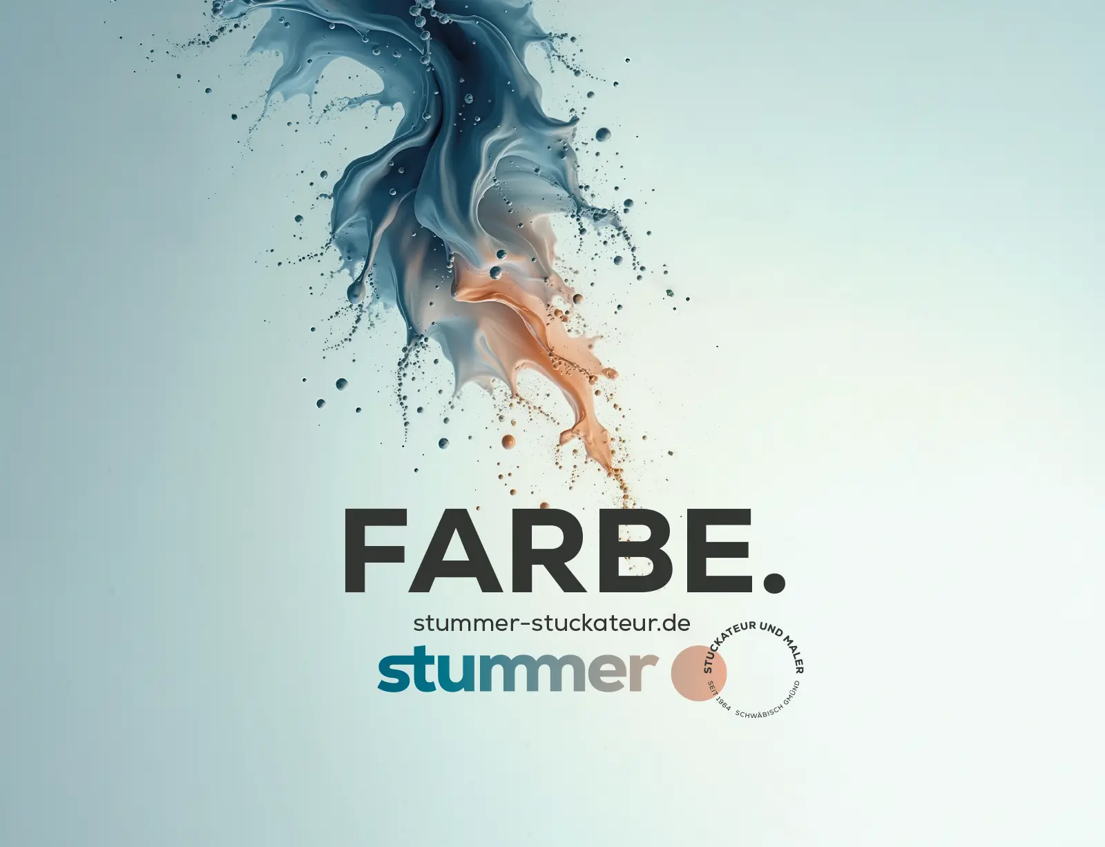 dg stummer farbkonzept farbe blauschimmer